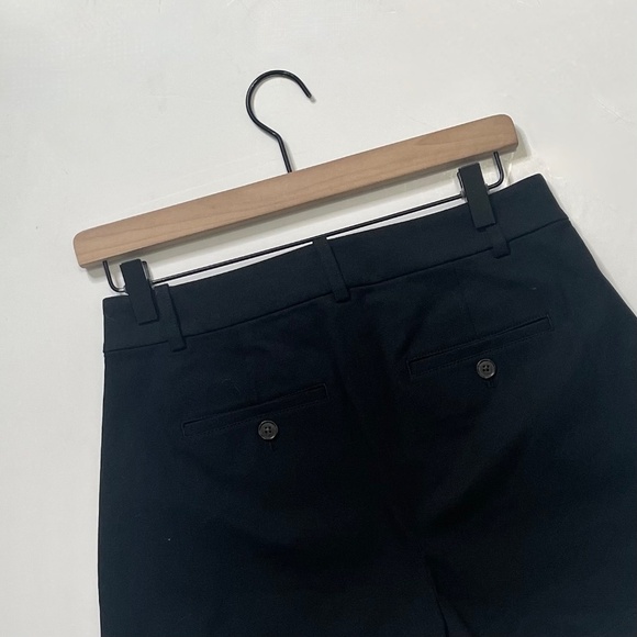 NWT!! J. CREW Wrap Front Skort Bi-Stretch Cotton Blend Black Shorts Skirt Size 0 - Picture 9 of 16